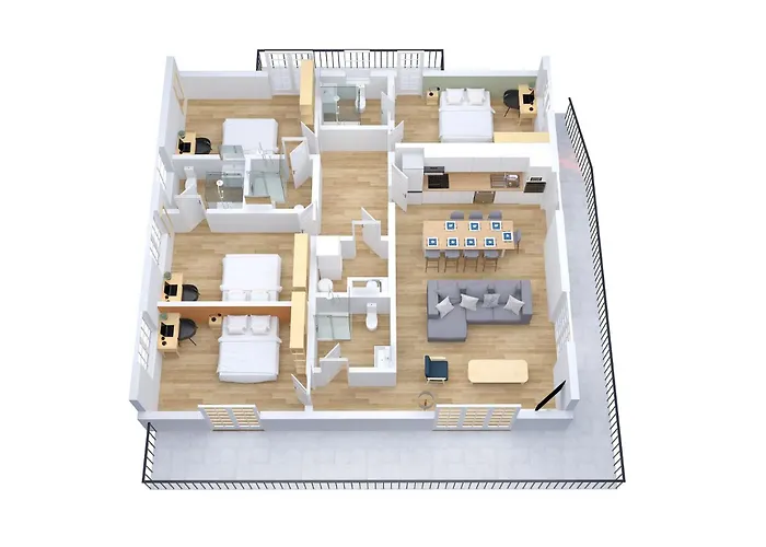 Le Noyer - Moderne - Spacieux - Parking Apartamento